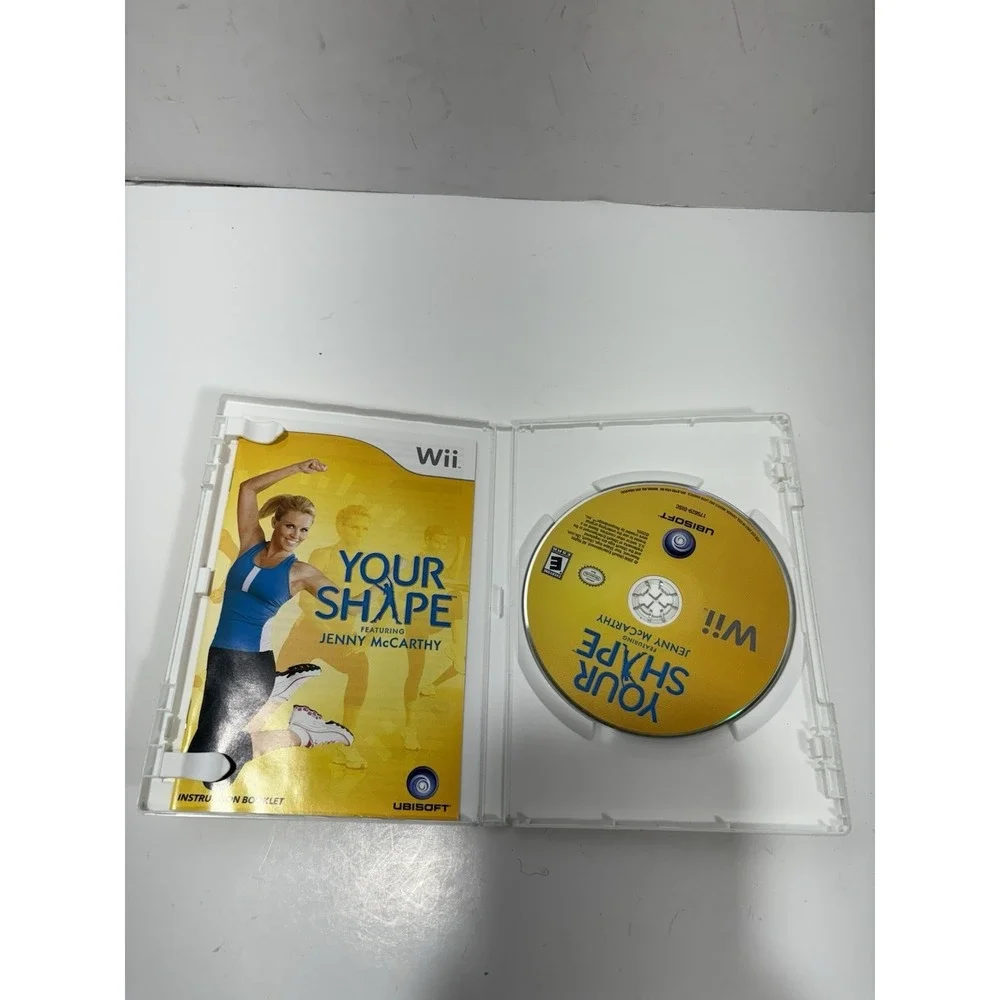 Your Shape Featuring Jenny McCarthy (Nintendo Wii)‎ Complete with Manual